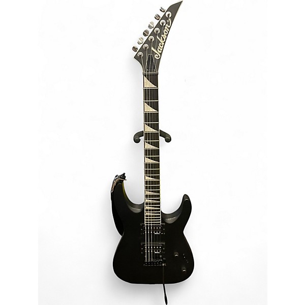 Used Jackson JS22 Dinky Black Solid Body Electric Guitar