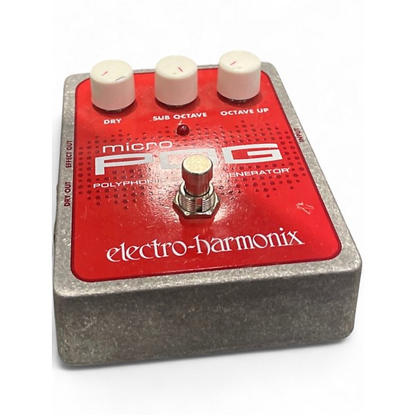 Used Electro-Harmonix Micro Pog Polyphonic Octave Generator Effect Pedal