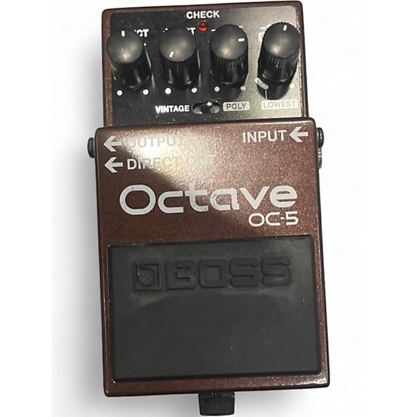 Used BOSS OC5 Octave Effect Pedal