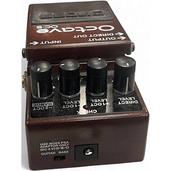 Used BOSS OC5 Octave Effect Pedal