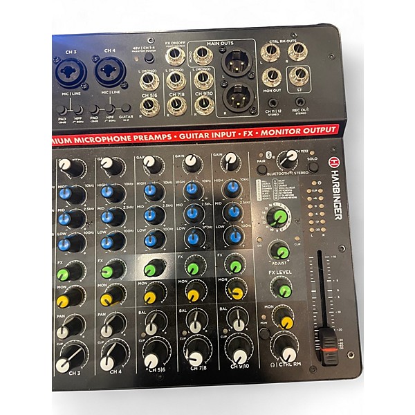 Used Harbinger LV12 Unpowered Mixer