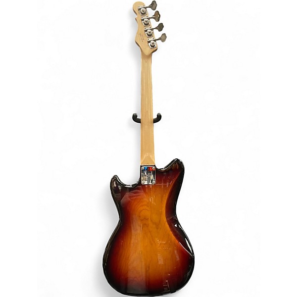 Used G&L Fullerton Deluxe FALLOUT Shortscale 3 Tone Sunburst Electric Bass Guitar