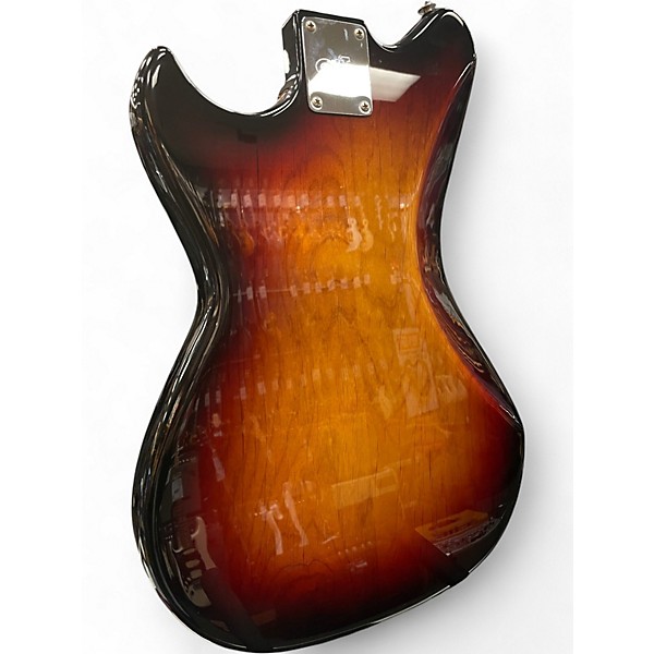 Used G&L Fullerton Deluxe FALLOUT Shortscale 3 Tone Sunburst Electric Bass Guitar