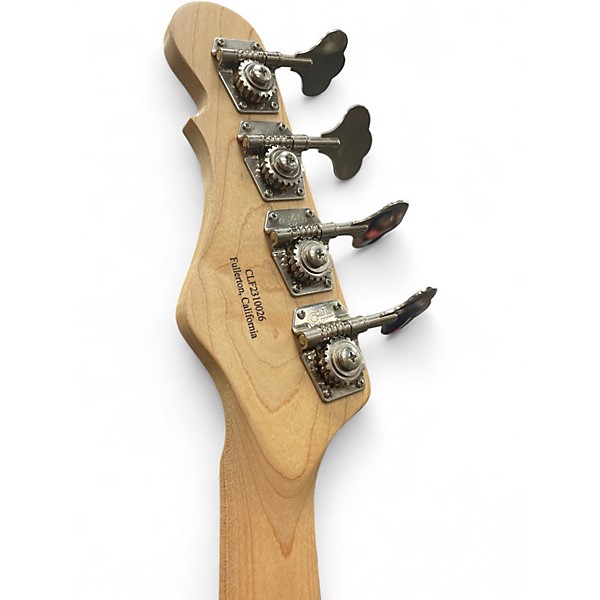 Used G&L Fullerton Deluxe FALLOUT Shortscale 3 Tone Sunburst Electric Bass Guitar