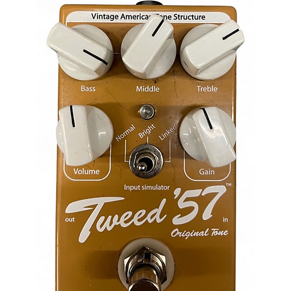 Used Wampler Tweed '57 Vintage Overdrive Effect Pedal