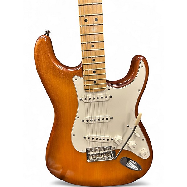Used Fender FSR American Special Hand-Stained Stratocaster Honey Burst Solid Body Electric Guitar