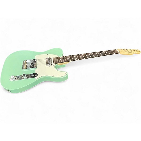 Used 2018 Fender American Performer Telecaster Hum Seafoam Green Solid Body Electric Guitar