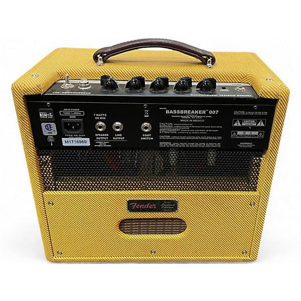 Used Fender Bassbreaker 007 7W Tube Guitar Amp Head