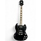 Used Epiphone SG Standard Ebony Solid Body Electric Guitar thumbnail