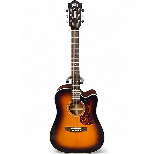 Used Guild D140ce Sunburst Acoustic Electric Guitar