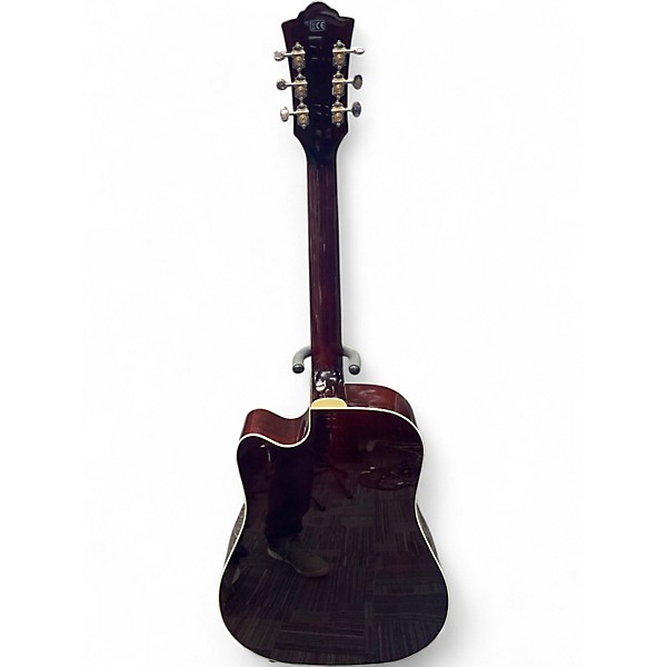 Used Guild D140ce Sunburst Acoustic Electric Guitar