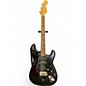 Used Fender Standard Stratocaster Black Solid Body Electric Guitar thumbnail