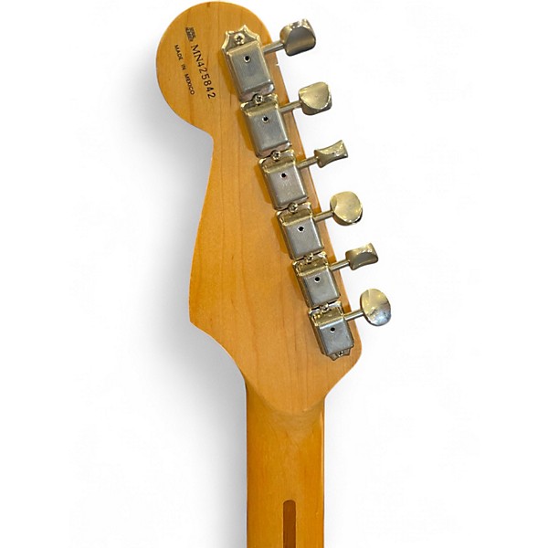 Used Fender Standard Stratocaster Black Solid Body Electric Guitar