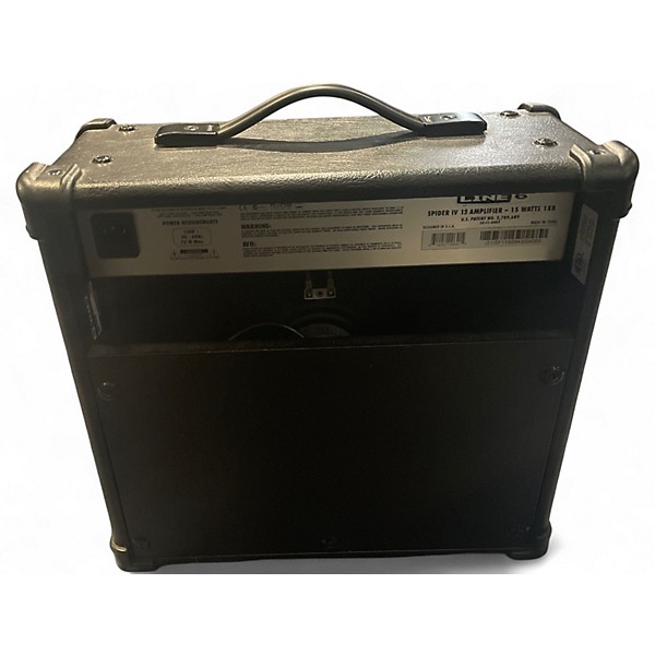 Used Line 6 Spider IV 15W 1X8 Guitar Combo Amp