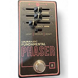 Used Walrus Audio FUNDAMENTAL PHASER Effect Pedal