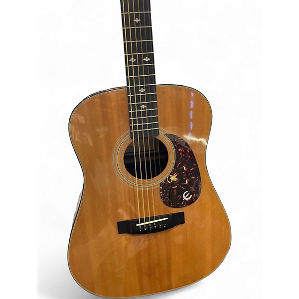 Used Epiphone PR350S Natural Acoustic Guitar