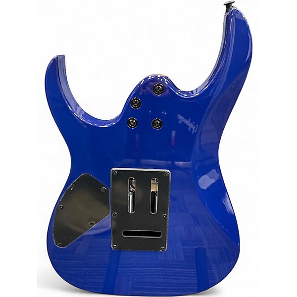 Used Ibanez GRG120QASP Transparent Blue Gradation Solid Body Electric Guitar