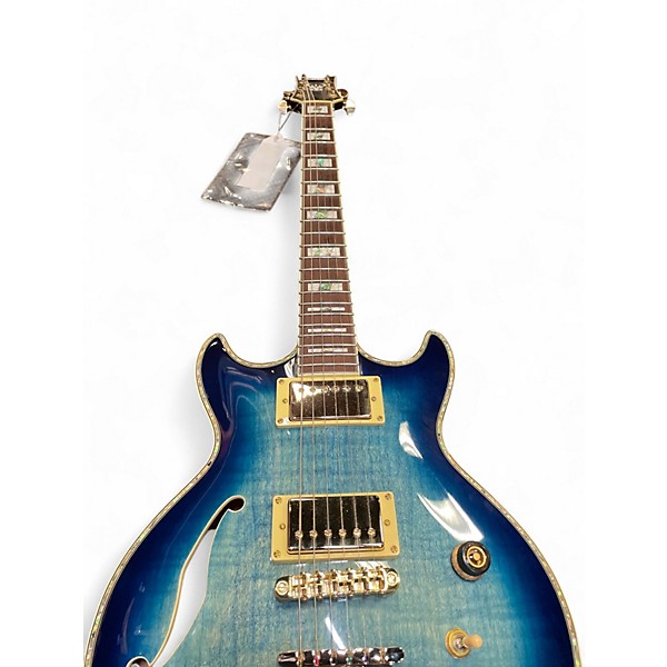 Used Ibanez AR520HFM BLUE BURST Hollow Body Electric Guitar
