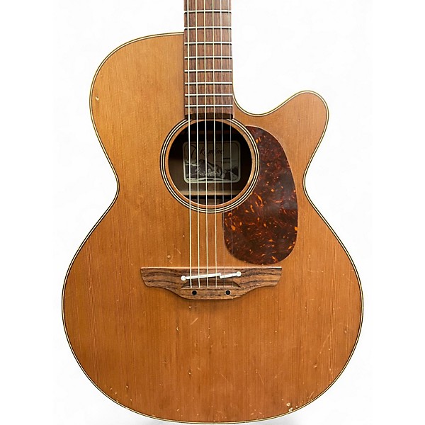 Used Takamine EAN40C Natural Acoustic Electric Guitar