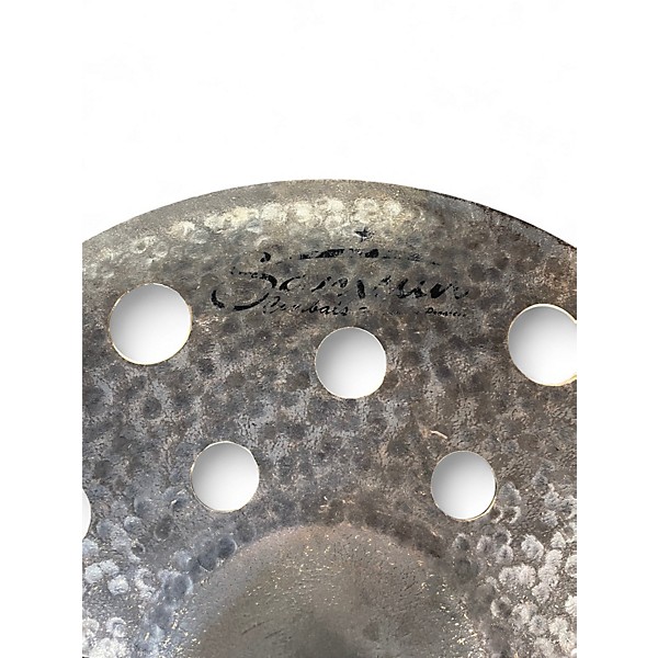 Used Samsun 16in 16 in sound designer stacker crash Cymbal