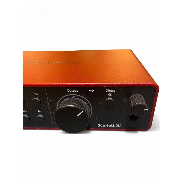 Used Focusrite Scarlett 2i2 Gen 4 Audio Interface