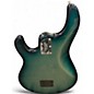 Used Ernie Ball Music Man Stingray 5 H Teal Burst Electric Bass Guitar