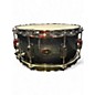 Used TAMA 14X6.5 Artwood Snare DARK INDIGO BURST Drum thumbnail