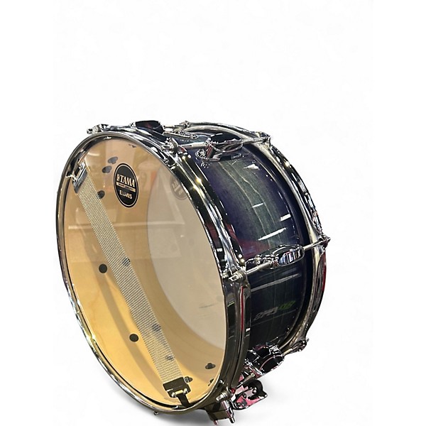 Used TAMA 14X6.5 Artwood Snare DARK INDIGO BURST Drum