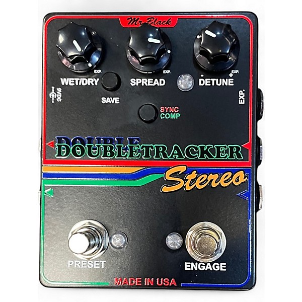 Used Mr. Black DOUBLETRACKER STEREO Effect Pedal