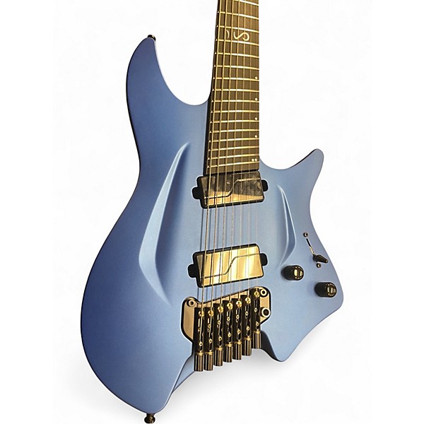 Used Aristedes H/07 CERULEAN BLUE Solid Body Electric Guitar