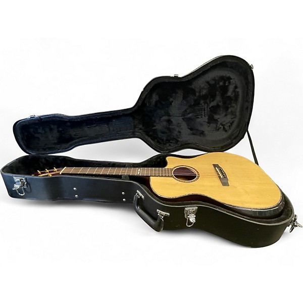 Used Cort GA PF BEVEL Natural Acoustic Electric Guitar