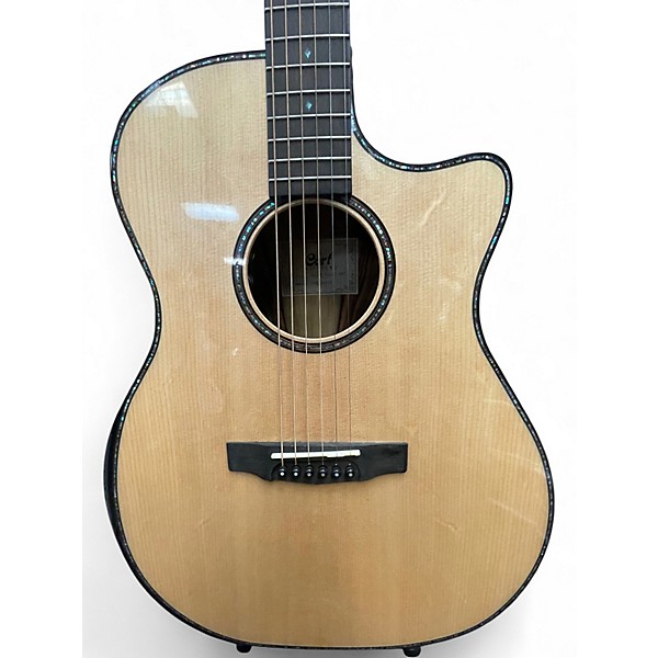Used Cort GA PF BEVEL Natural Acoustic Electric Guitar
