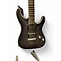 Used Schecter Guitar Research C1 Platinum Trans Black Solid Body Electric Guitar