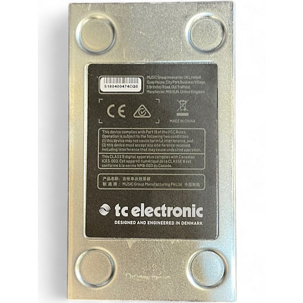 Used TC Electronic 3rd Dimension Chorus Effect Pedal