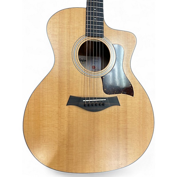 Used Taylor 214CE Natural Acoustic Electric Guitar