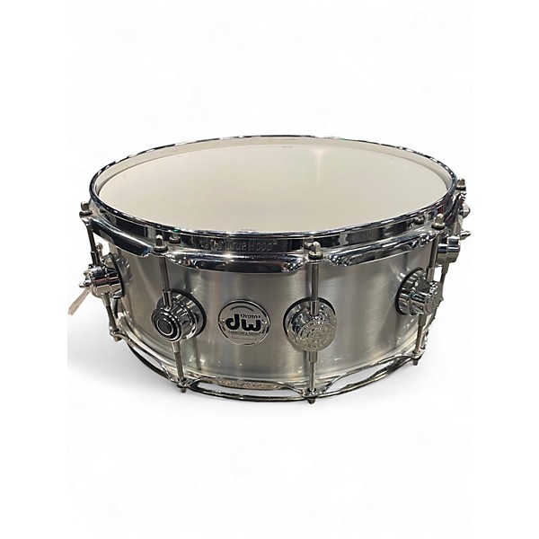 Used DW 14in COLLECTORS SNARE ALUMINUM Drum