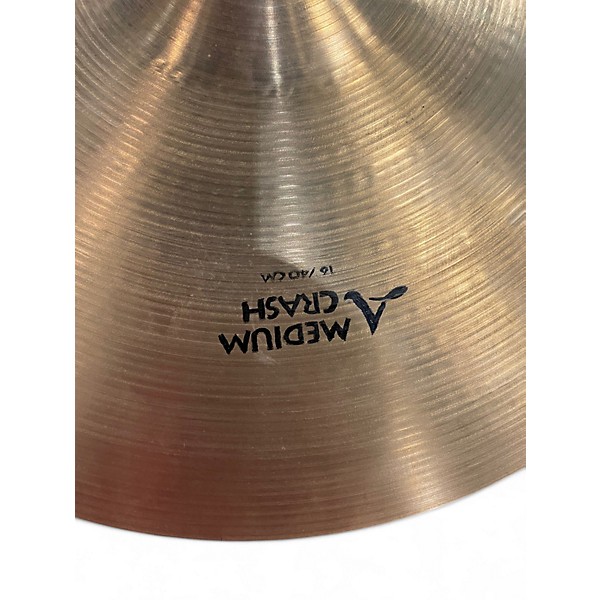 Used Zildjian 16in A Series Medium Thin Crash Cymbal