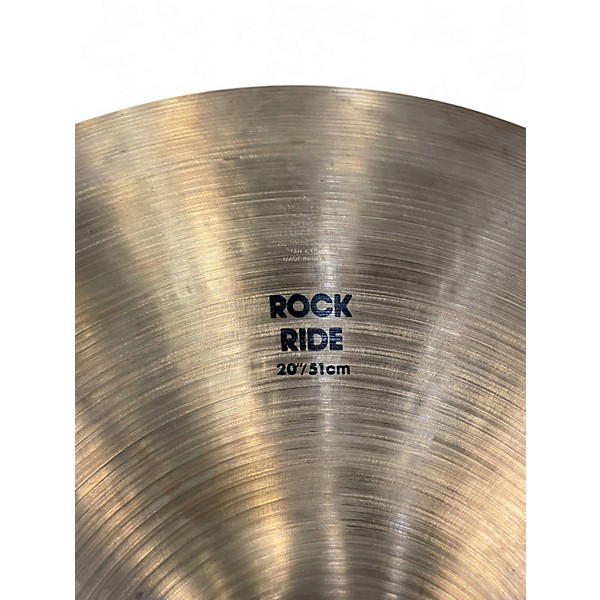 Used Zildjian 20in Rock Ride Cymbal