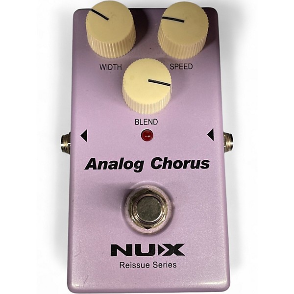 Used NUX ANALOG CHORUS Effect Pedal