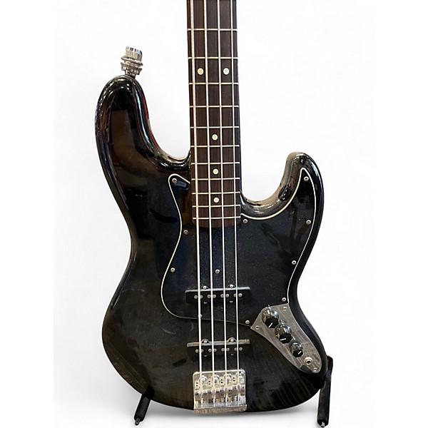 Used Fender Standard Jazz Bass BLACK Electric Bass Guitar