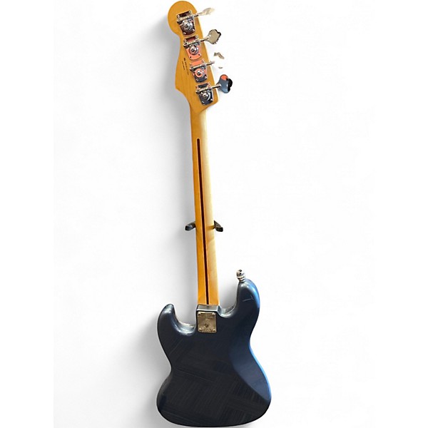 Used Fender Standard Jazz Bass BLUE Electric Bass Guitar