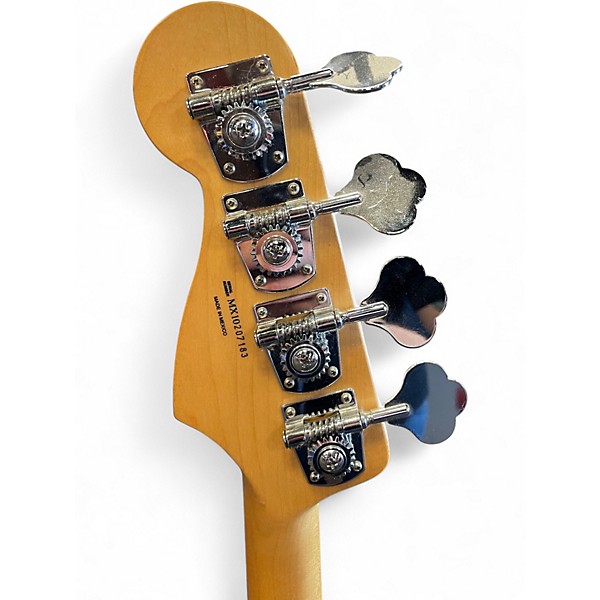 Used Fender Standard Jazz Bass BLUE Electric Bass Guitar