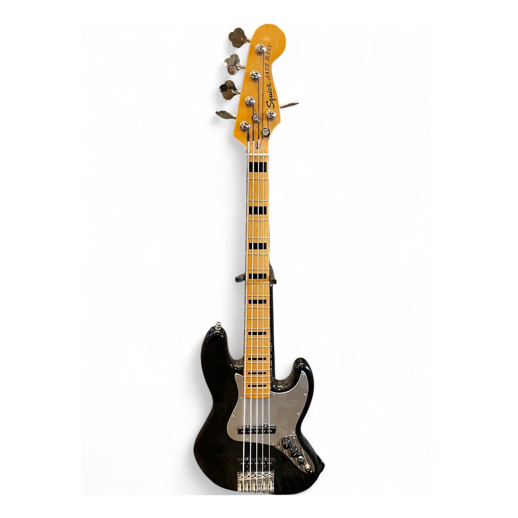 Squier Jazz Bass 5弦 Used Squier 5 STRING STANDARD JAZZ BASS BLACK Electric Bass Guitar