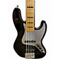 Used Squier 5 STRING STANDARD JAZZ BASS BLACK Electric Bass Guitar