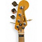 Used Squier 5 STRING STANDARD JAZZ BASS BLACK Electric Bass Guitar