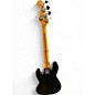 Used Squier 5 STRING STANDARD JAZZ BASS BLACK Electric Bass Guitar
