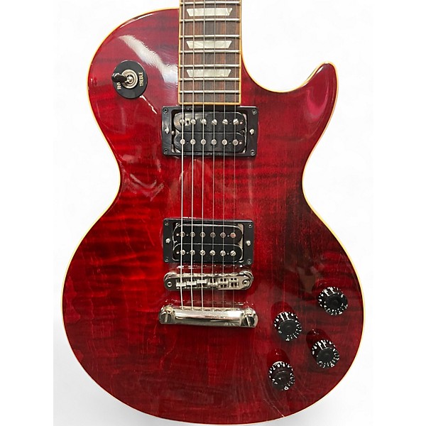 Used 2008 Gibson Les Paul Standard Merlot Solid Body Electric Guitar