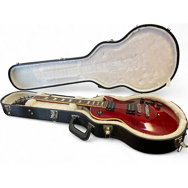 Used 2008 Gibson Les Paul Standard Merlot Solid Body Electric Guitar