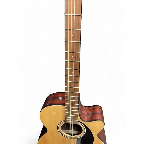Used Fender FA135CE Concert Natural Acoustic Electric Guitar