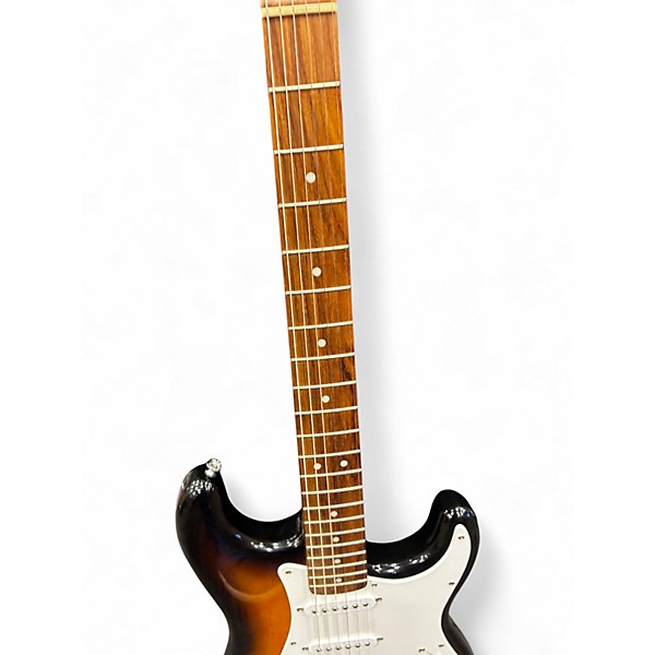 Used Squier Affinity Stratocaster Tobacco Sunburst Solid Body Electric Guitar